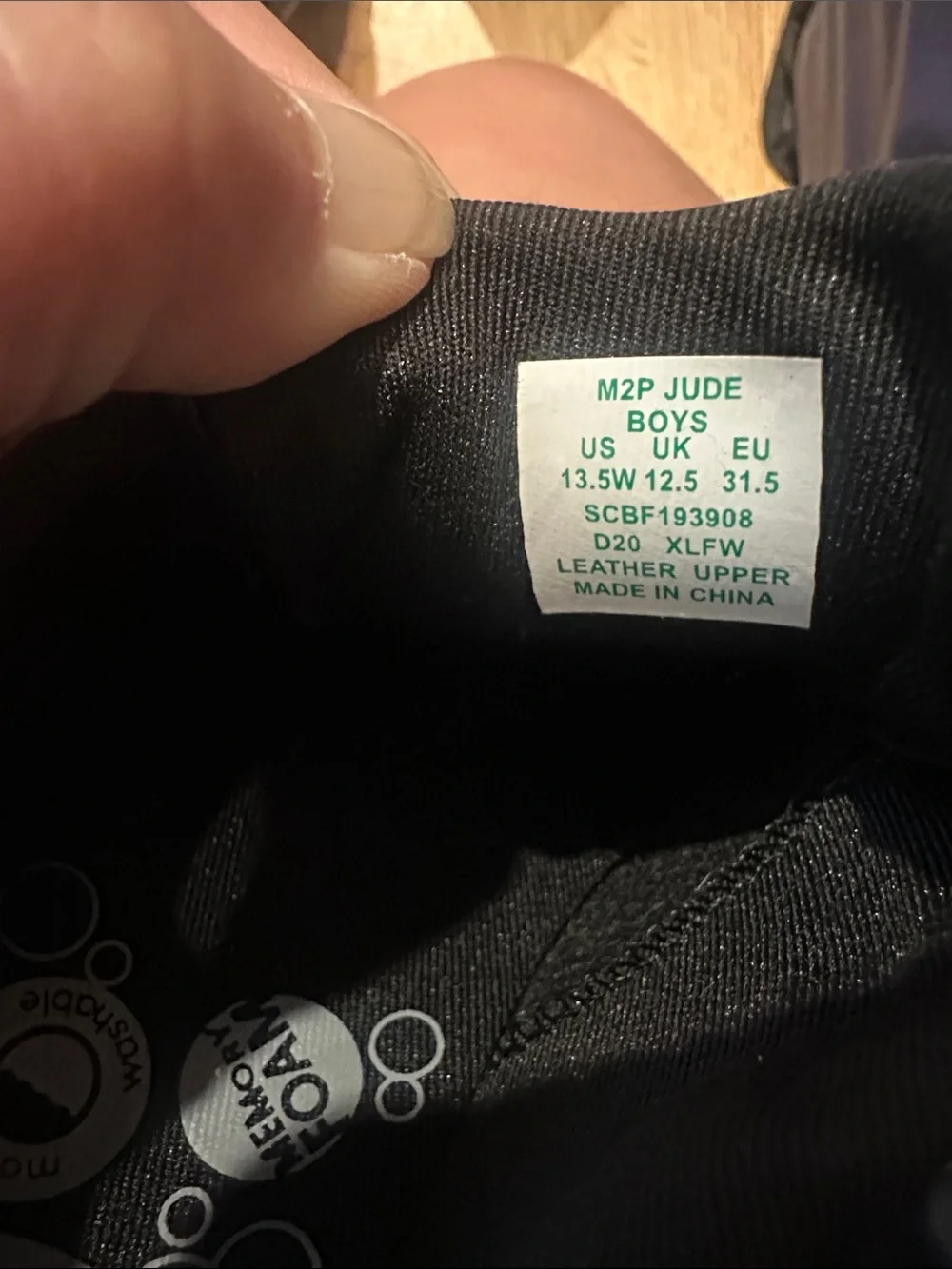 Stride Ride WIDE uniform shoes - Jude made2play